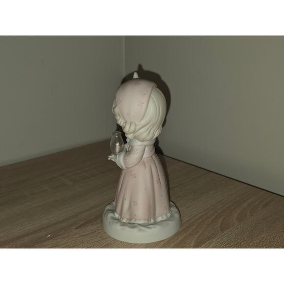 1995 Precious Moments Figurine Making Spirits Bright #150118 W/ Box - Picture 6 of 7